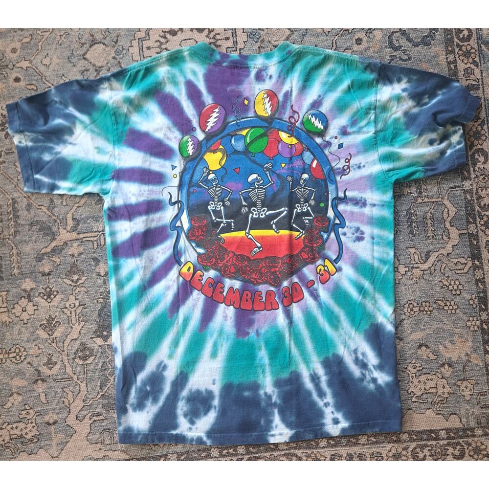 Rare Vintage 2003–2004 Grateful Dead New Years Tye-Dye Shirt Size L Large - Picture 4 of 5